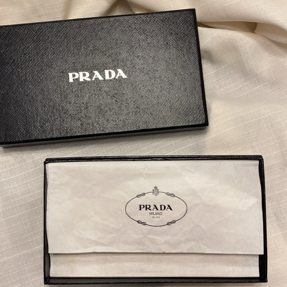 EUC - Prada Wallet Trifold Golden Yellow - Picture 12 of 12